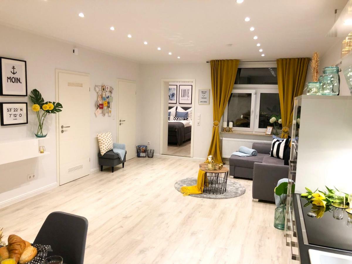 Ferienwohnung Domizil Am Delft Emden Bagian luar foto